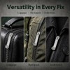 6PCS Replacement Zipper Pulls, Silver No.8 Luggage Zipper Pull Replacement