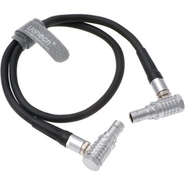 Uonecn Teradek Bond Cable for ARRI Alexa Camera, Right Angle 2 Pin Lemo Male to Right Angle 2 Pin Male for Camera