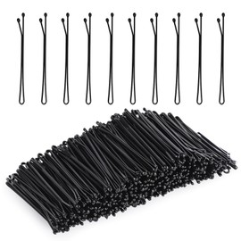 300 Pcs Hair Bobby Pins 2 Inch Black Hairpins for Women Lady Girls Kids, Invisible Hairgrip Barrette Hair Clip Bulk Hair Accessories