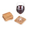 True Fabrications 114 Bamboo Coasters Set