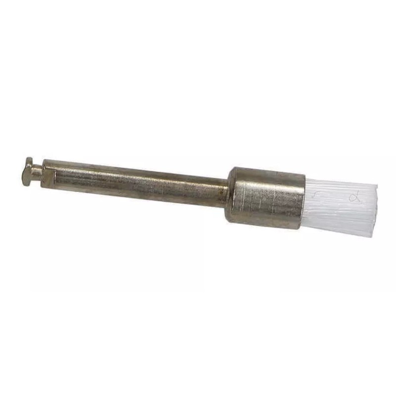 Bomaoer Cepillos Descartables Planos De Nailon, Blanco, 100 Piezas