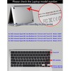 XSKN Arabic Black US Version Silicone Keyboard Cover for 2023