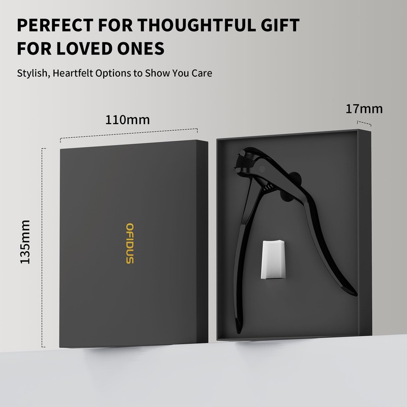 OFIDUS Long Handle Toenail Clippers for Seniors Curved Head Toe