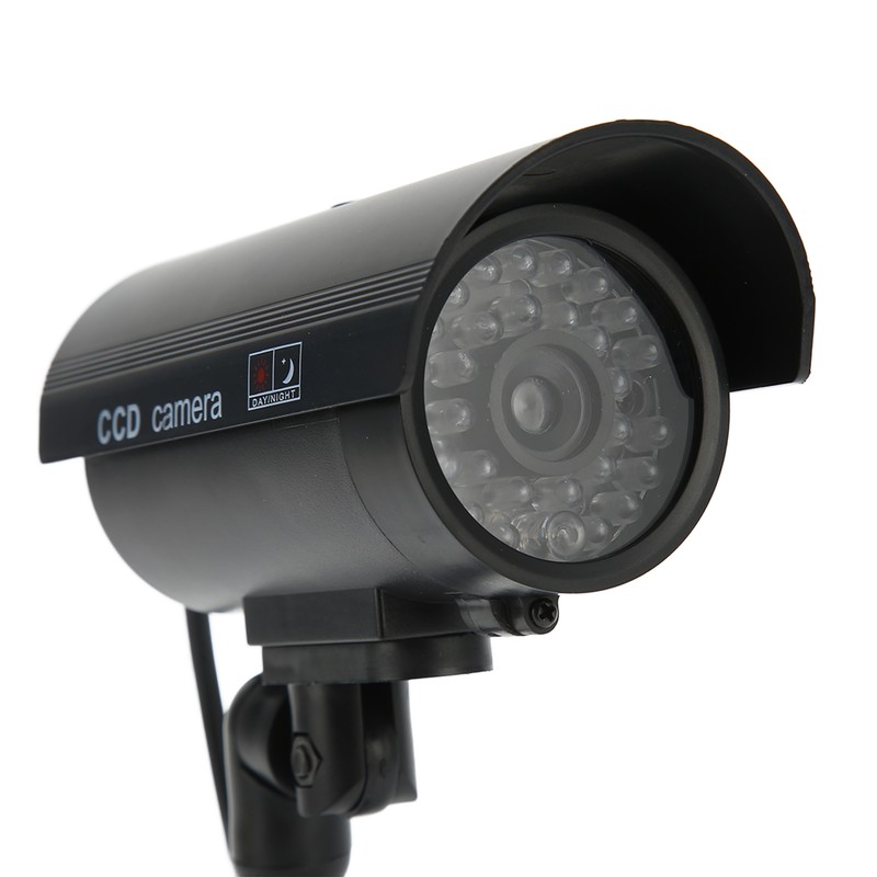 Dummy Security Camera Fake CCTV Simulated Surveillance Security Camera with