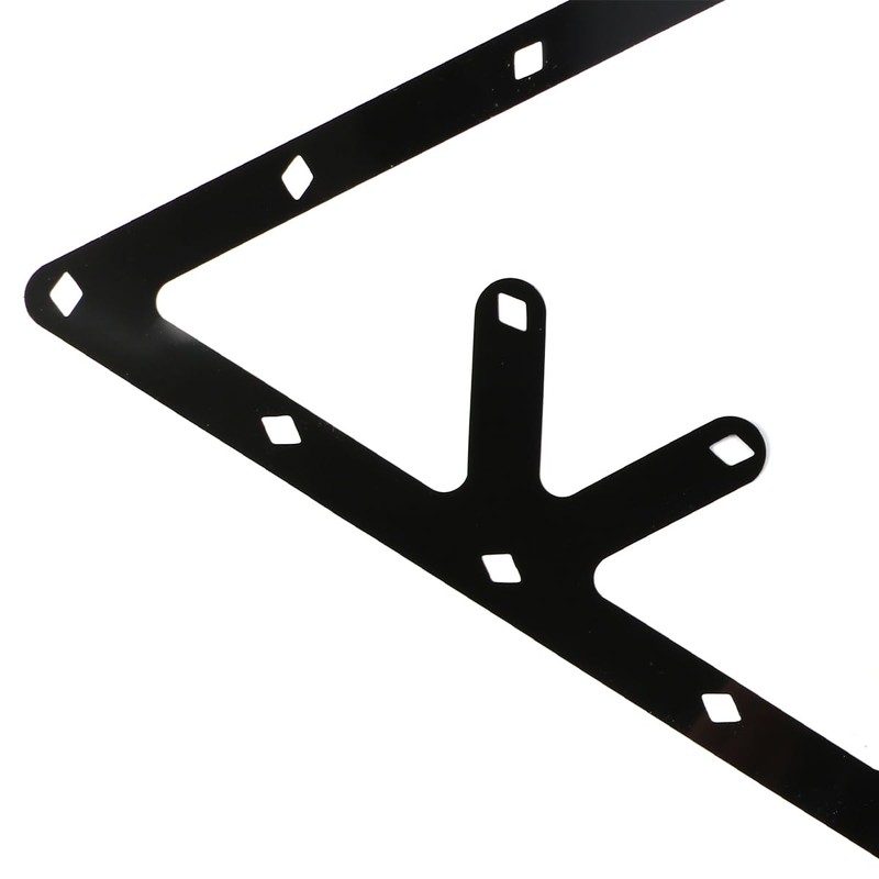 Laroal 6 Pcs Billiard Triangle Set Magic Rack Pro Perfect
