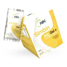 Simbin Gel NIN 15 Sobres Suplemento Probióticos Prebióticos Sabor Plátano                                                                             