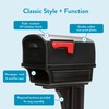 Architectural Mailboxes Gentry Plastic, Dual Access, Mailbox and Post Kit,