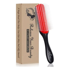 Ktkudy Cepillo Para Cabello Rizado Cepillo Para Peinar 9 Filas Para