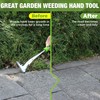 WORKPRO Crack Weeder, 12.5" Stainless Steel Crevice Weeding Tool with