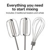 Hamilton Beach 6-Speed Electric Hand Mixer with Whisk, Traditional Beaters,