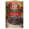 S&W Premium Black Chili Beans 6-15.5 Oz Cans