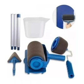 Molin Rodillo Para Pintar Sin Derrames Con 8 Accesorios
