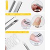 KERURU Cuticle Tool Set, Cuticle Treatment, Nail Nipper, Cuticle Nipper,