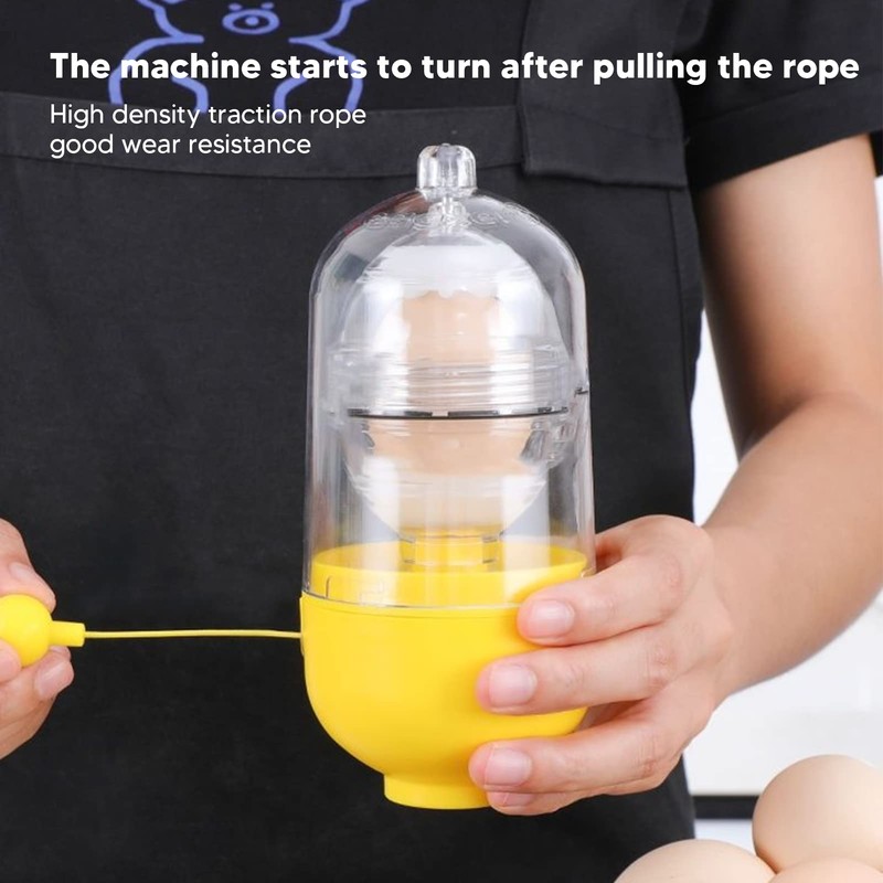 TOPINCN Egg Spinner, Egg Scrambler Tool in Shell for Hard