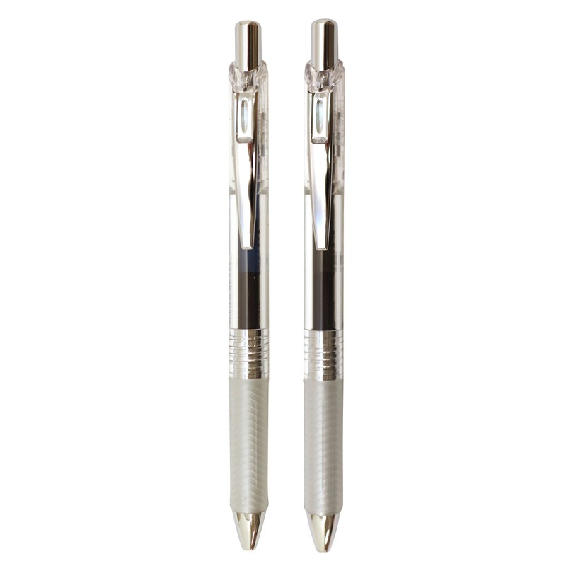 Pentel EnerGel iNFREE Retractable Gel Pen 0.7mm Tip Blue/Black (Navy)