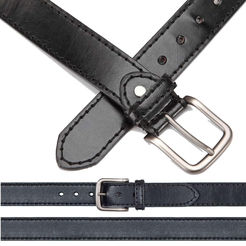 BEZLIT Herren Leder Gürtel Kunst-Leder 30603 Schwarz 125 cm