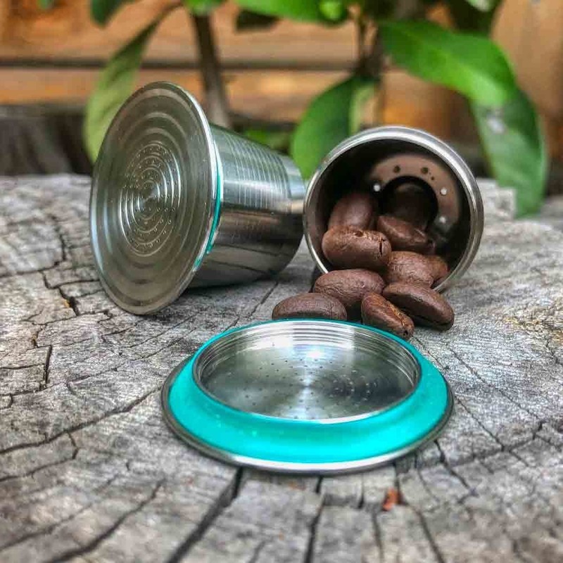 Pod Star Reusable Stainless Steel Coffee Capsule (1pk) - Nespresso