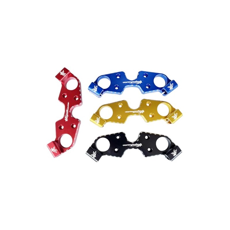 Billet Aluminum Triple Tree Top Clamp Yoke Cover Compatible with