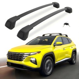 Nextgen Roof Rack Cross Bars for Hyundai Tucson 2022-2026 SEL N Line Limited NX4 Blue Hybrid XRT SE with Side Rails Lockable Crossbars Surfboards Kayaks Canoe Luggage