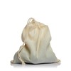 Life Basics by Nourished Life Organic Cotton Muslin Produce Bag - Large, 2 Pack