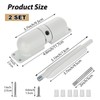 Oungy 2 PCS Automatic Door Closer Safety Spring Door Closer