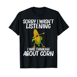 Funny Corn Gift For Men Women Corn On The Cob Costume Farmer T-Shirt
