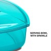 Tupperware Polycarbonate Lotus Serving Bowl 1pc