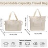 Cretosou Cabin Bag Hand Luggage Bags, Foldable Carry On Bags