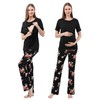 Alina Mae Maternity Nursing Pajama Sets for Pregnant Women's -