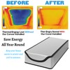YOUEON Extra Thick Attic Door Insulation Cover 25"x54"x11", Double Bubble