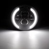 uspart- 2x Fit Freightliner FL112 Truck 7" Round Projector LED