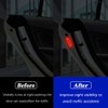 Kutyun 4PCS Reflective Open Warning Stickers for Car Door, Car