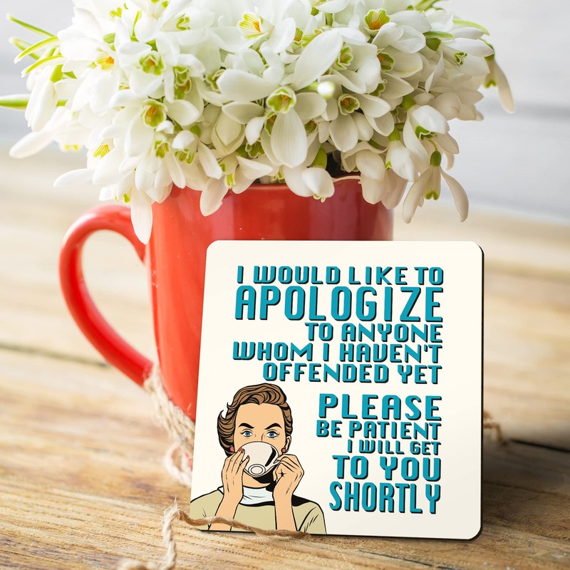 Dorothy Spring I Would Like to Apologize Funny Retro Sarcastic