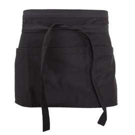Dennys Unisex Money Pocket Workwear Apron (One Size) (Black)
