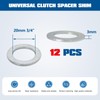 12Pcs Universal Clutch Spacer Shim Washer 3/4 inch Shaft for