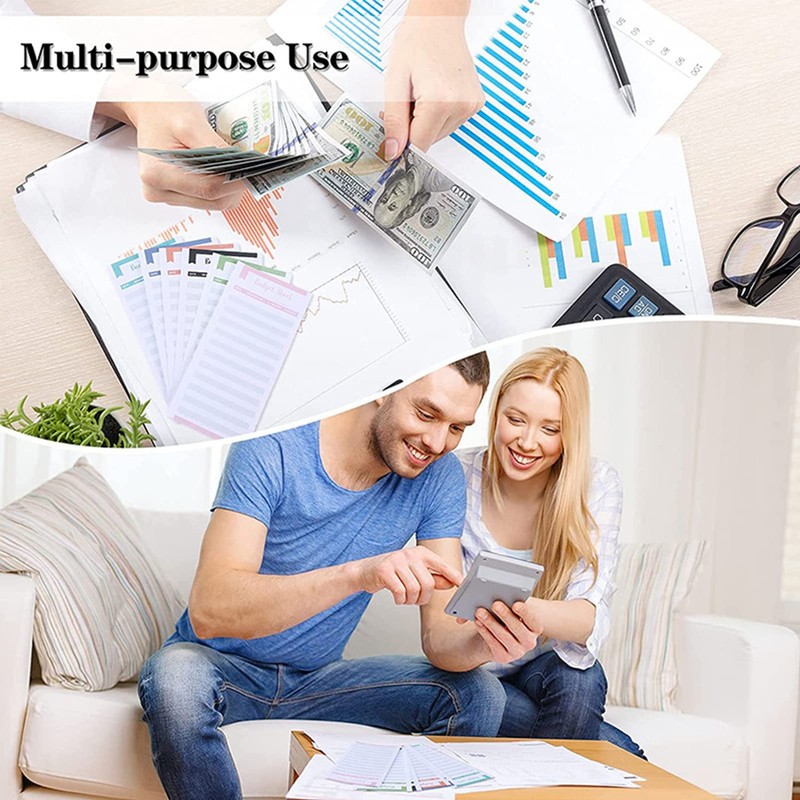 A6 Budget Binder Set - 28pcs Leather Ring Binder Notebook