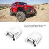 2pcs Car Windshield Wiper Spray Nozzle Trim Cover Protector Fit