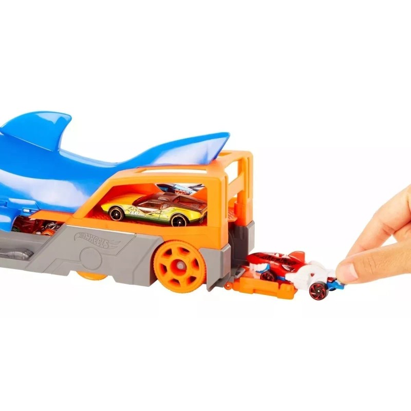 Hot Wheels Vehículo De Juguete Hot Wheels City Remolque Tiburón