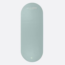 Splendore Glow Yoga Mat  Tapete de Yoga Antideslizante 5mm Extra Grueso, de Hule Natural, Ideal para Pilates, Ejercicio en Casa y Fitness para Mujer  