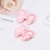 Zolyco Tiny 3 Inch Hair Bow Clips Thick Ribbon -