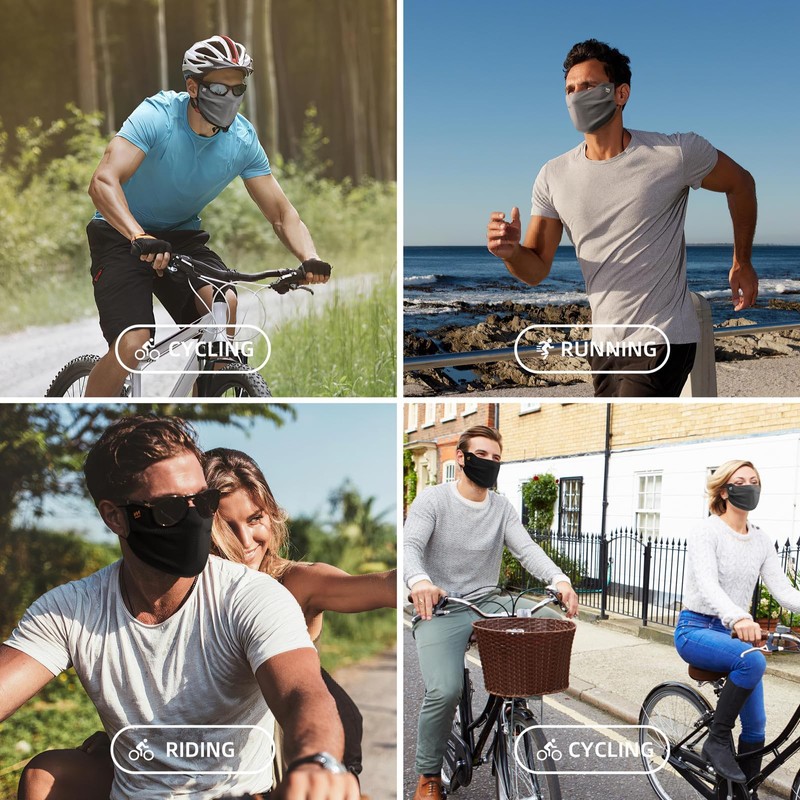 UV Face Shield Washable Reusable Sun Protection Face Mask for