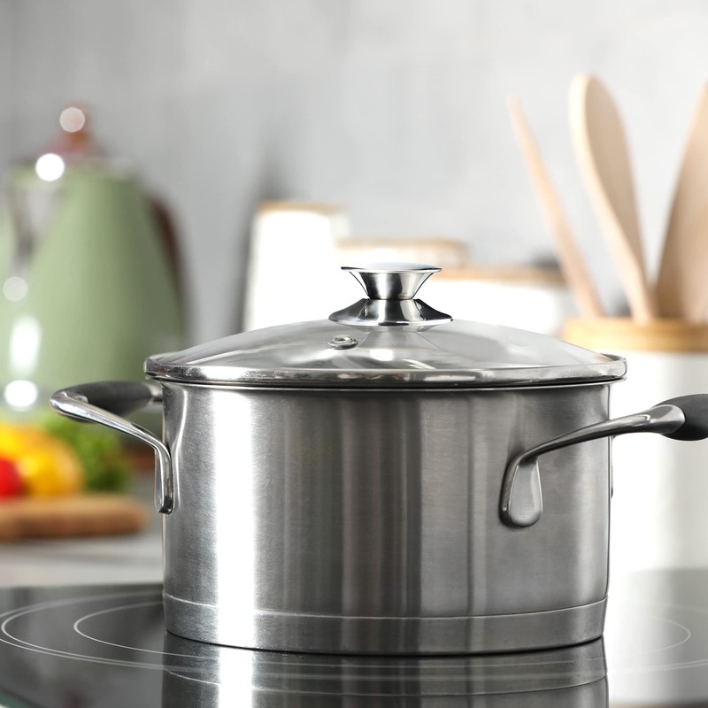 KADAX Pot Lid Handle, Plastic and Stainless Steel Fireproof Lid