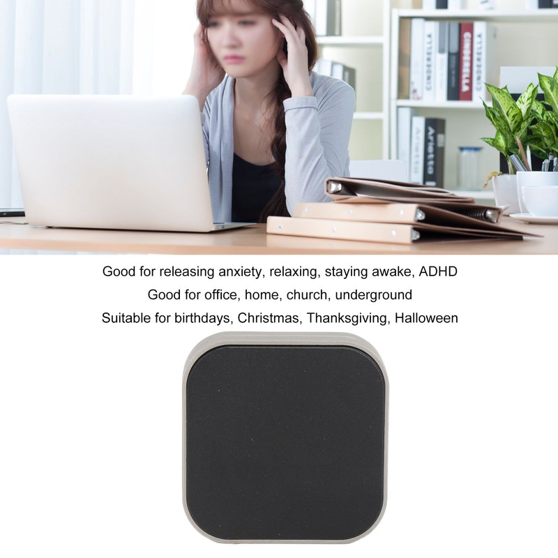 Push Slider Card Anxiety Relief Stainless Steel Portable Decompression Push