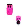 Kitchen 3pc Piece 4.5oz Color Glass Jars with Airtight Lid