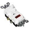 Leviton Combination Switch with Pilot Light, 5226-W, White