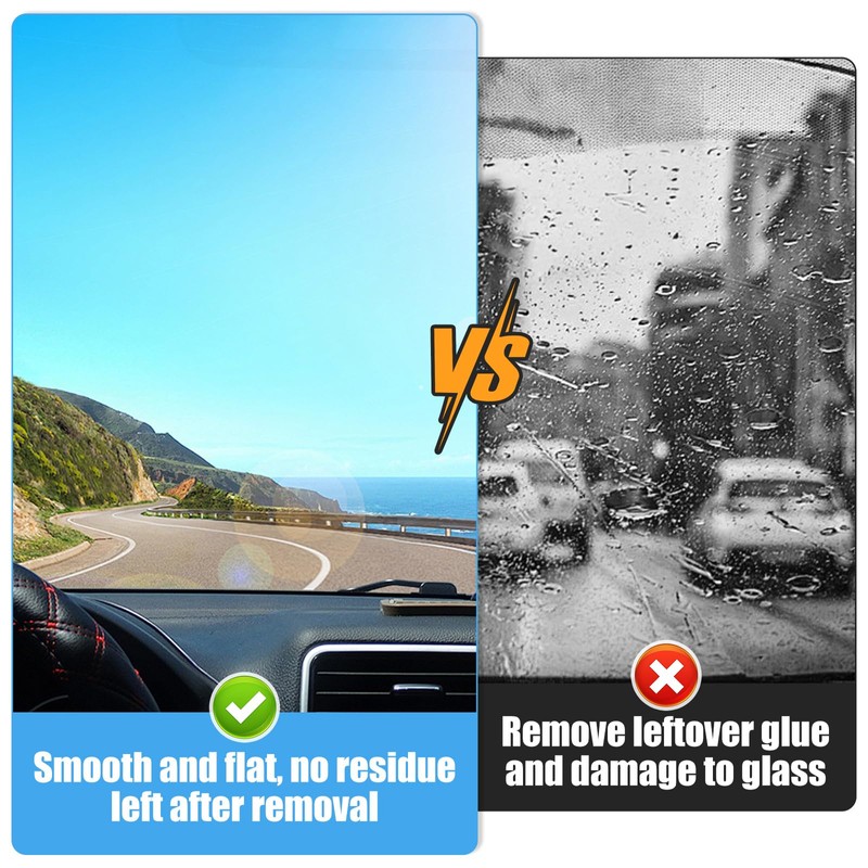 MBAIYO 8 Pcs Electrostatic Film for Dash Cam 8 Pcs
