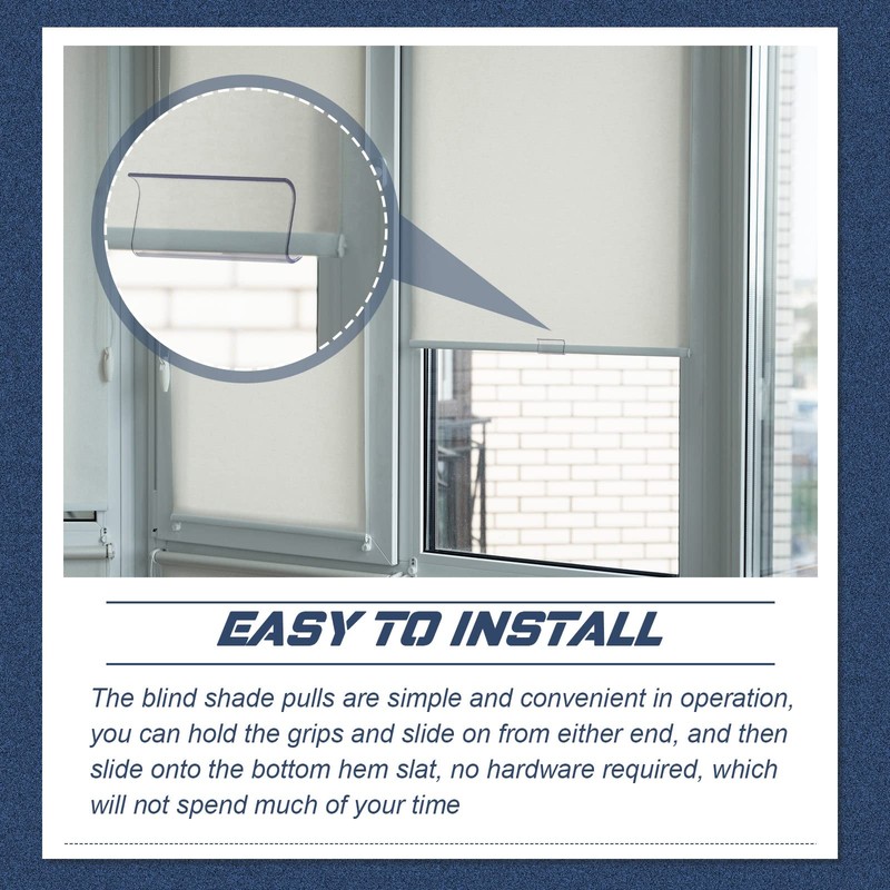 4 Pieces Window Shade for Roller Pull Down Roller Shades