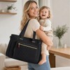 RAINSMORE Baby Changing Bags Large Nappy Tote Bag with Changing