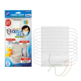 늘정 마스크 8매 화이트 L 1세트 30개 귀안아픈마스크 편한마스크 Nuljeong Mask 8 Sheets White L 1 Set 30 Pieces Ear-Friendly Comfortable Mask