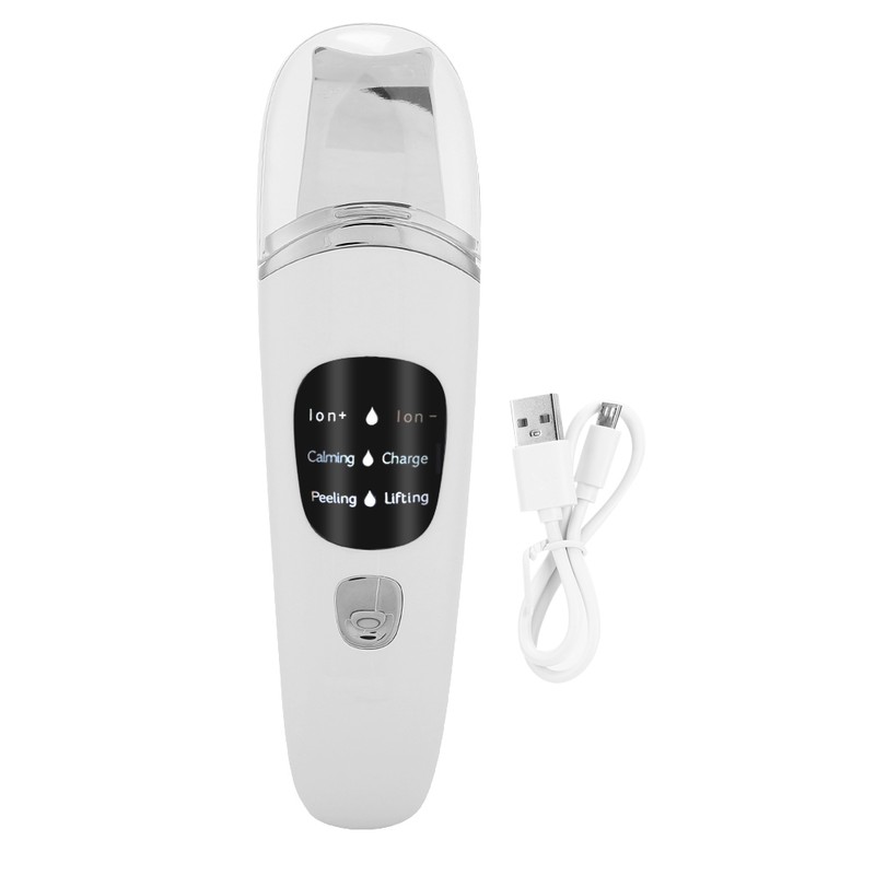 Face Skin Scrubber Vibration Face Peeling Machine Ultrasonic Exfoliating Skin‑Care